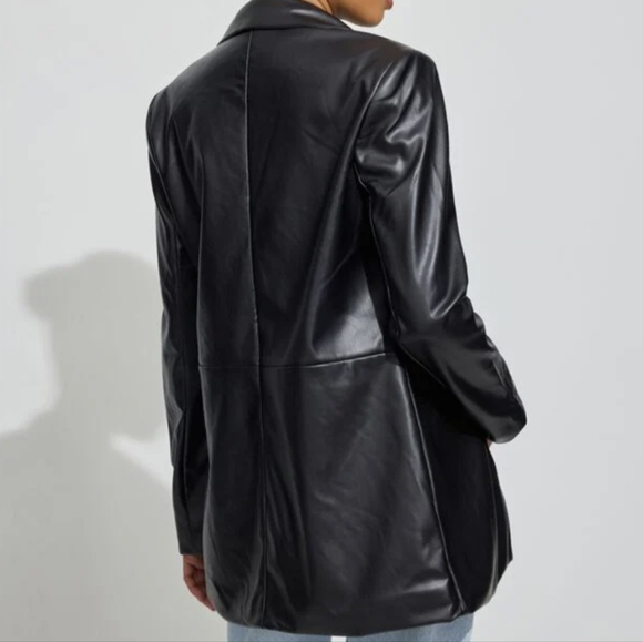 Faux Leather Jacket - Picture 4 of 8